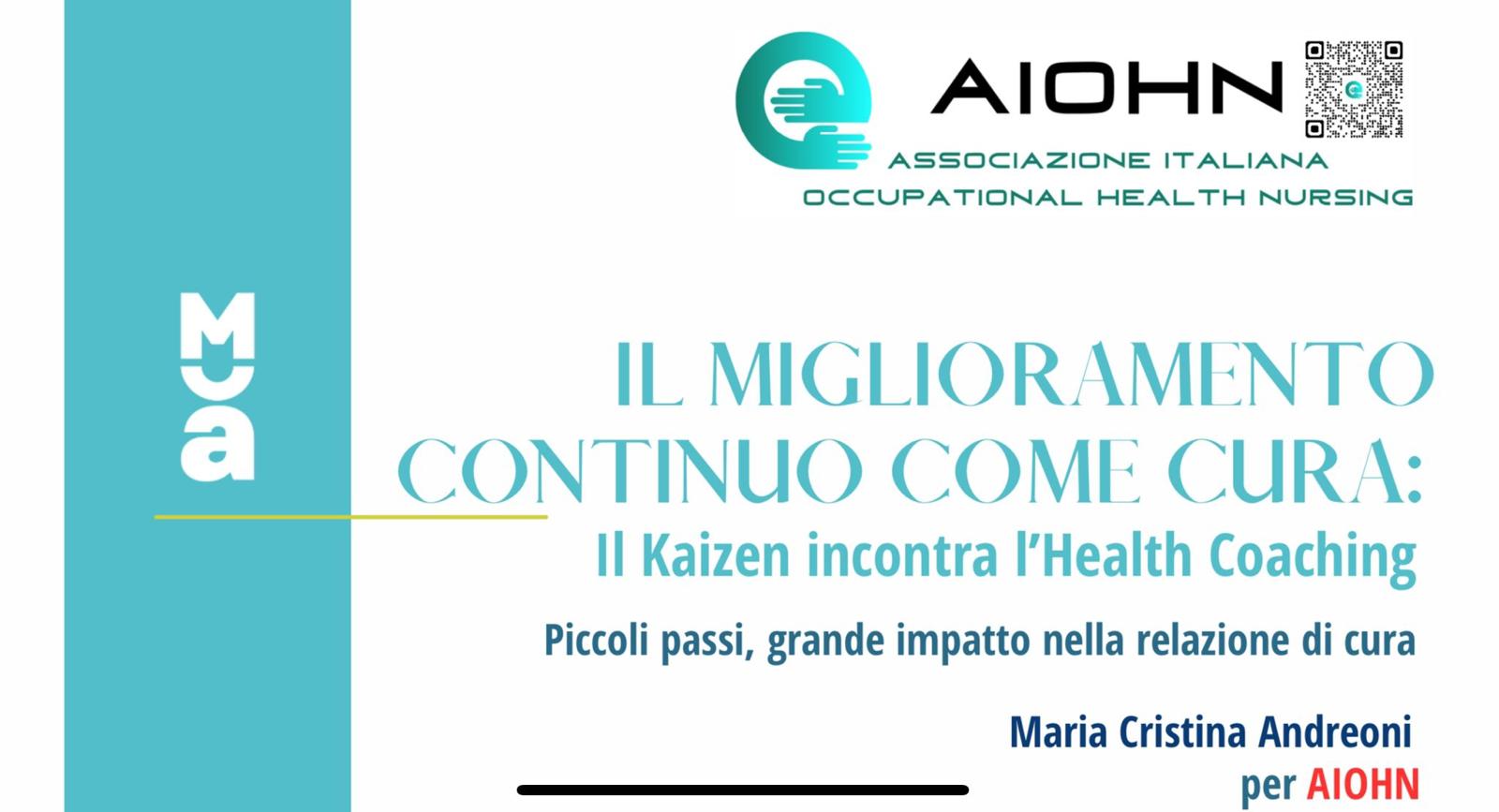 Il Miglioramento Continuo come Cura: il Kaizen incontra l’Health Coaching di Maria Cristina Andreoni